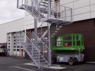 Treppe Flughafen Hannover